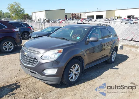 2016 Chevrolet Equinox Lt из США, поврежденный, VIN 2GNALCEK0G6318541